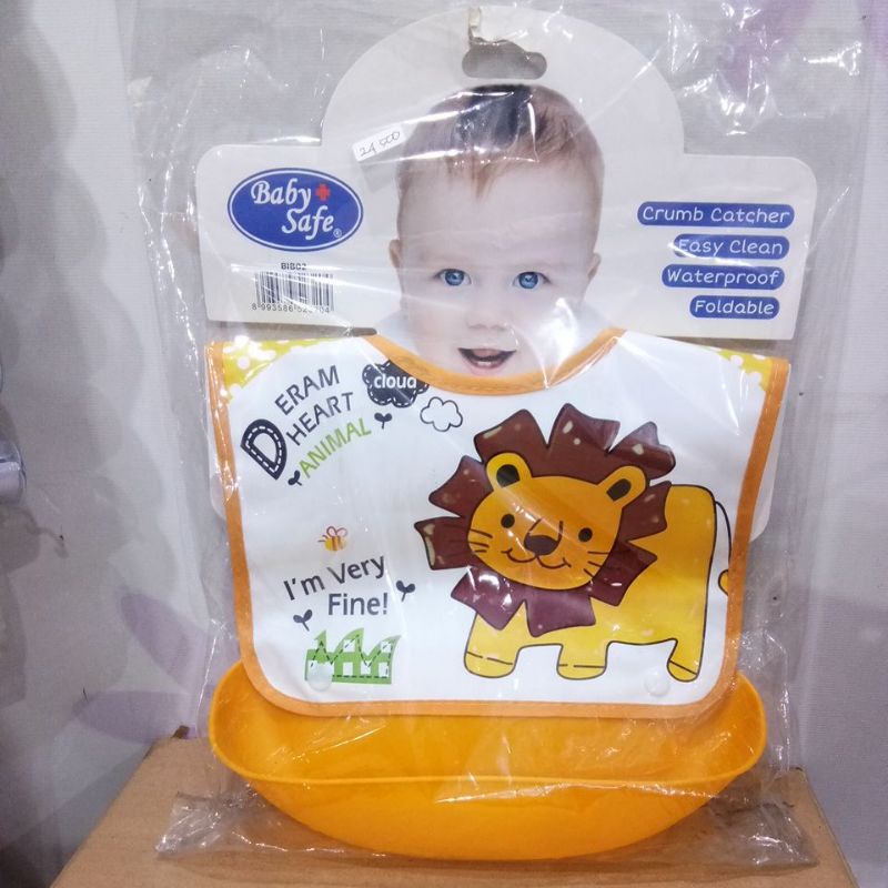 BABY SAFE BIB02, SILICONE BIB04 (CLEMEK)