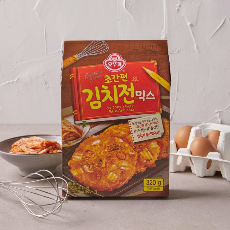 

(PO KOREA) OTTOGI KOREAN KIMCHI PANCAKE MIX DAN KOREAN POTATO PANCAKE MIX