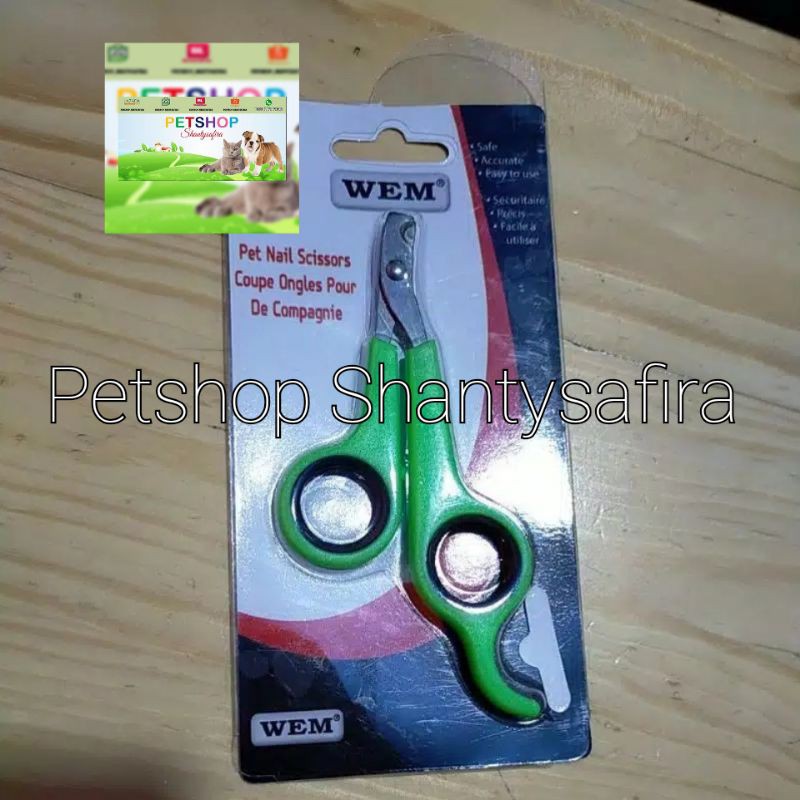 GUNTING KUKU KUCING DAN ANJING - Pet Nail Clipper