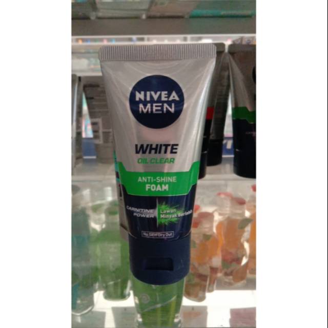 NIVEA MEN FACIAL FOAM WHITE OIL CLEAR 50ml