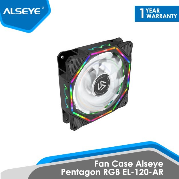 Alseye Fan 12 Cm Pentagon EL-120 A-RGB