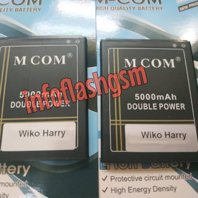 Baterai Mcom Doublepower Wiko Harry