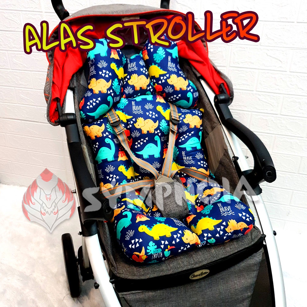 Alas Stroller Universal Strollerpad Pelindung Semua Stroller Model Ele - elephant RANDOM