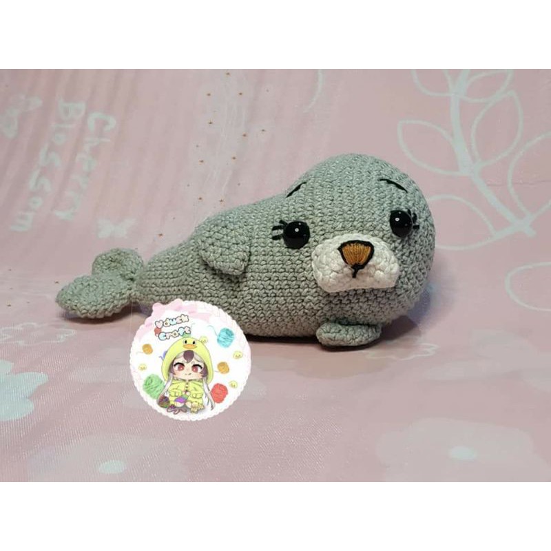 amigurumi seal /rajutan boneka anjing laut