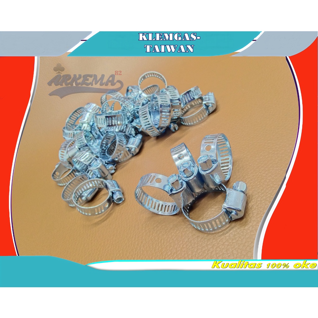 KLEM PENGAMAN SELANG KOMPOR GAS MADE IN TAIWAN | CICIN CLEM , KLAIM , KLEMAN 7/8&quot; WIN GAS