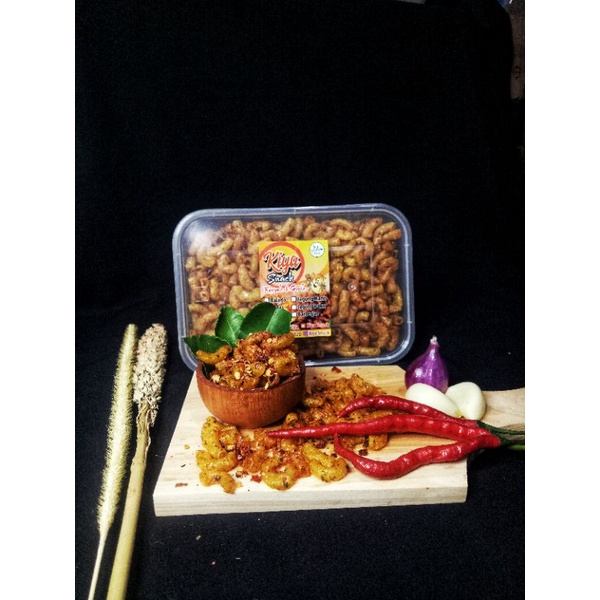 

makaroni pedas,kerang,uril,seblak,somay kering daun jeruk grosir, makanan ringan, renyah gurih, murah