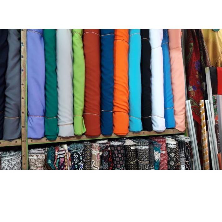 ≋ COD Kain Tessa Febiola Kain Polos Kain Murah Kain Tebal Kain Gamis Kain Celana Kain Baju seragam K