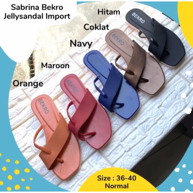 Sabrina Bekro Jellysandal import