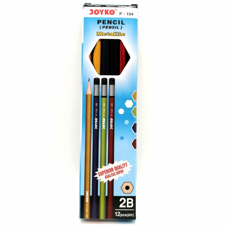 

Pensil Joyko P-104 2B (1pack)