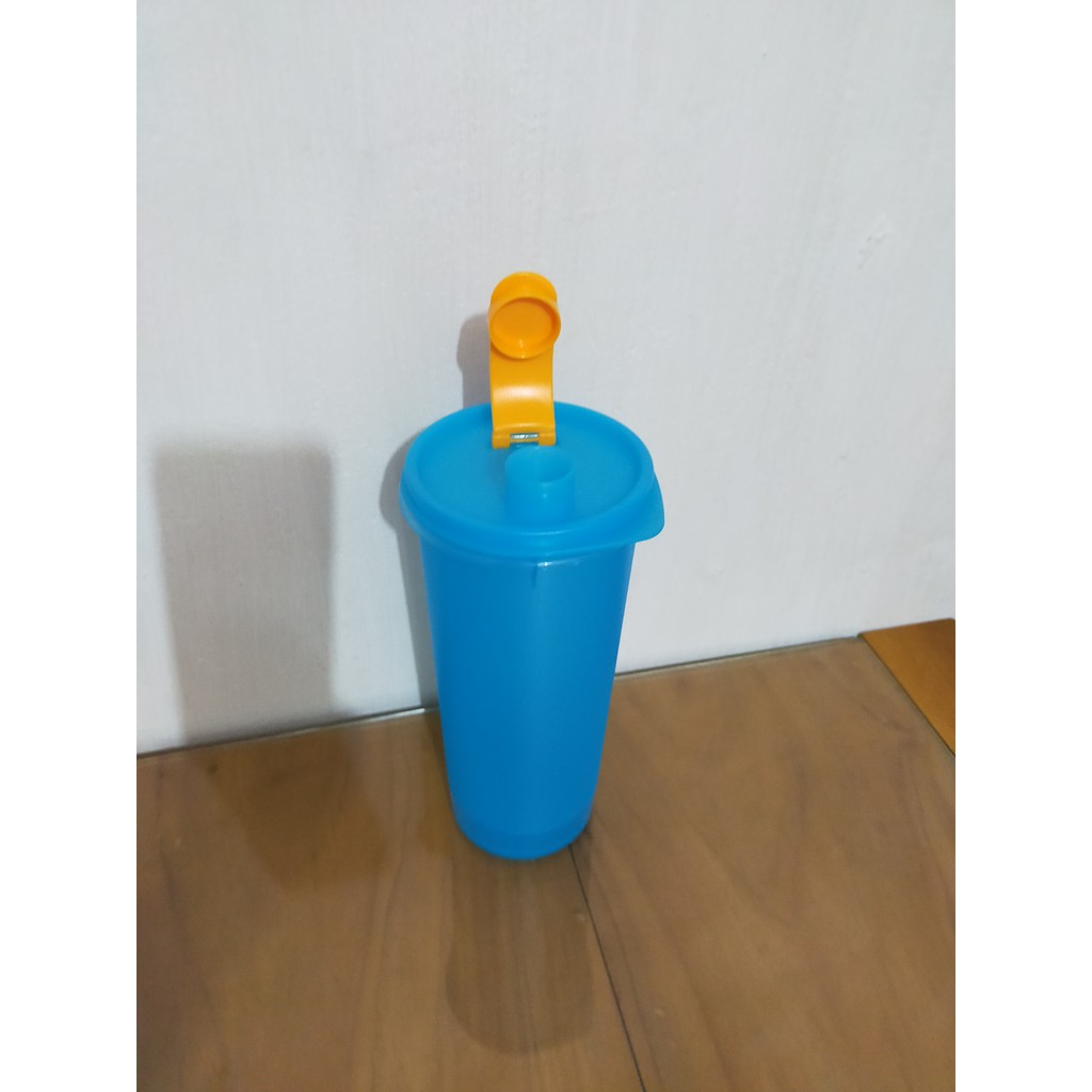 slim line 1 liter botol minum besar tempat minuman tumbler tumblr warna biru kado