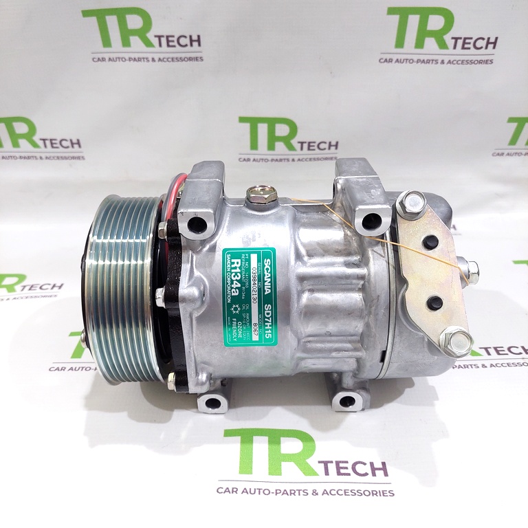 compresor kompresor 7H15 SCANIA LAMA OLD 8PK 6024 7980 8067 SANDEN ORIGINAL OEM 1888034