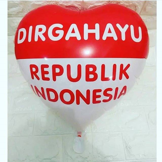 Balon Dirgahayu Ri / Balon17Agustus / Balon Foil