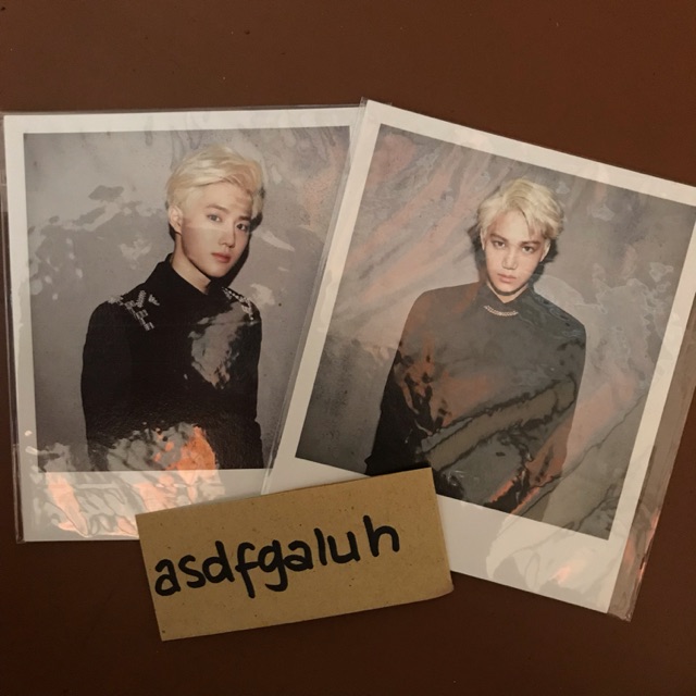 EXO Overdose Official Polaroid