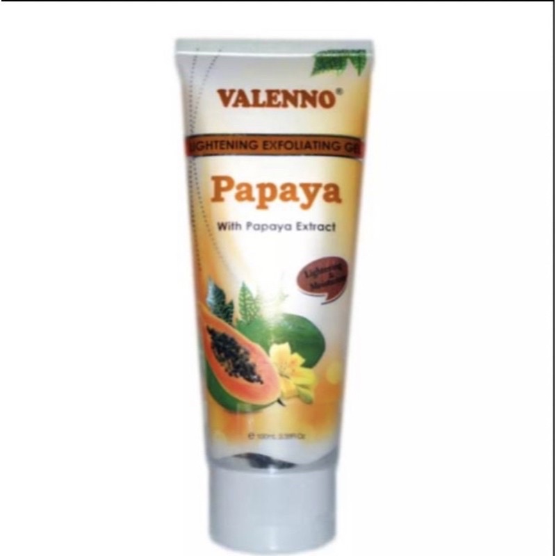 Valenno Exfoliating Gel Papaya 100gr