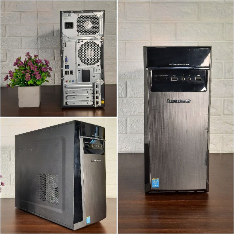 READY PC LENOVO TOWER H50-50 CORE I5 GEN 4 RAM 4GB HDD 500GB TERMURAH BERGARANSI