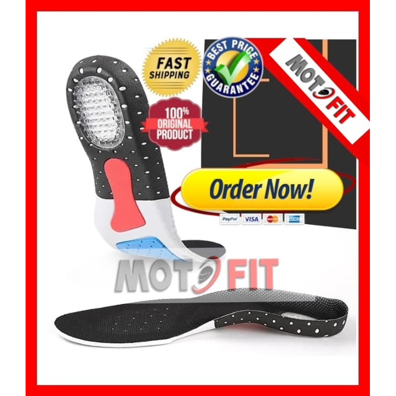 Shoe pad silicone alas kaki sepatu gel / insole dalam sepatu sneaker