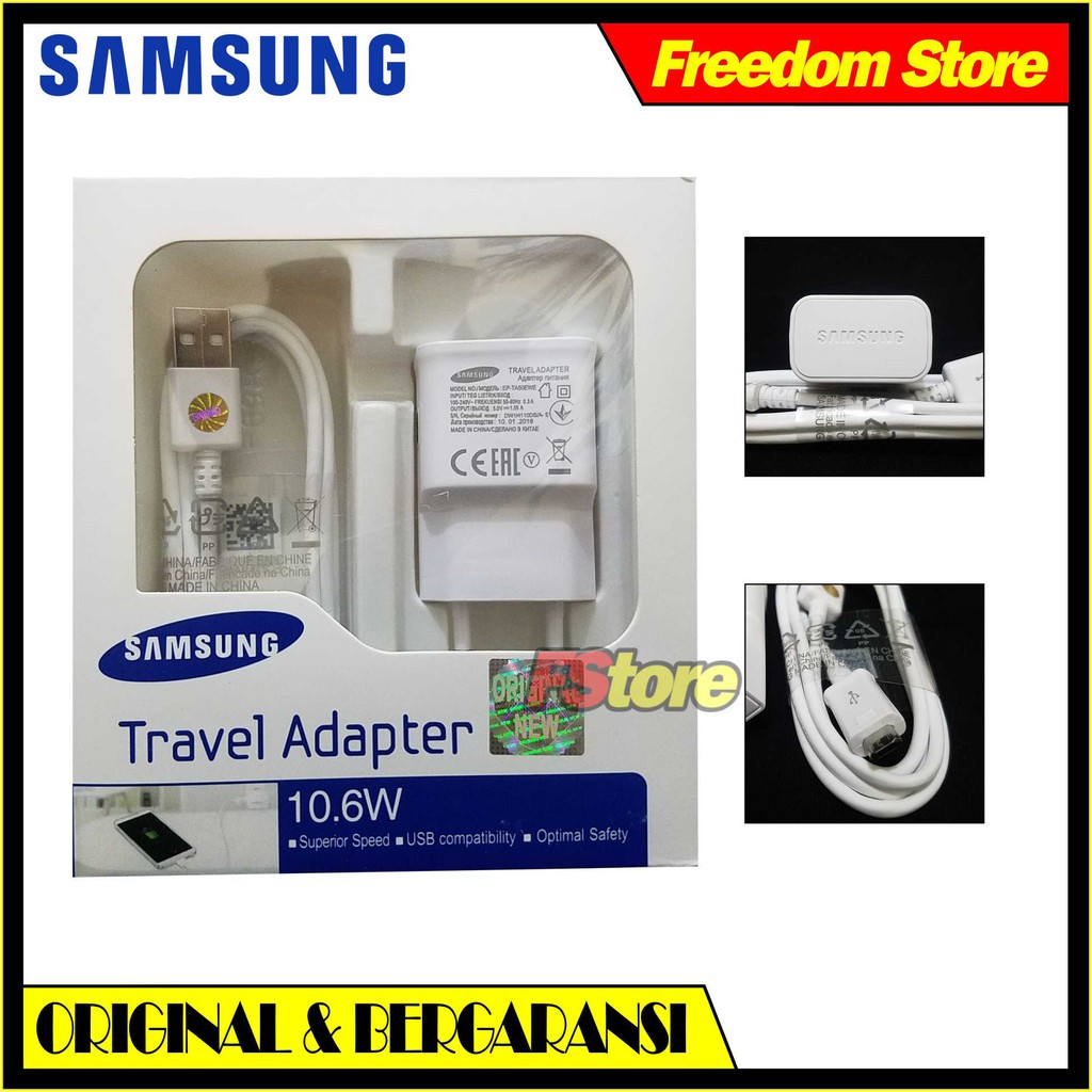 Charger Casan Samsung Galaxy A7 2018 Adaptor Original 100   % | Shopee