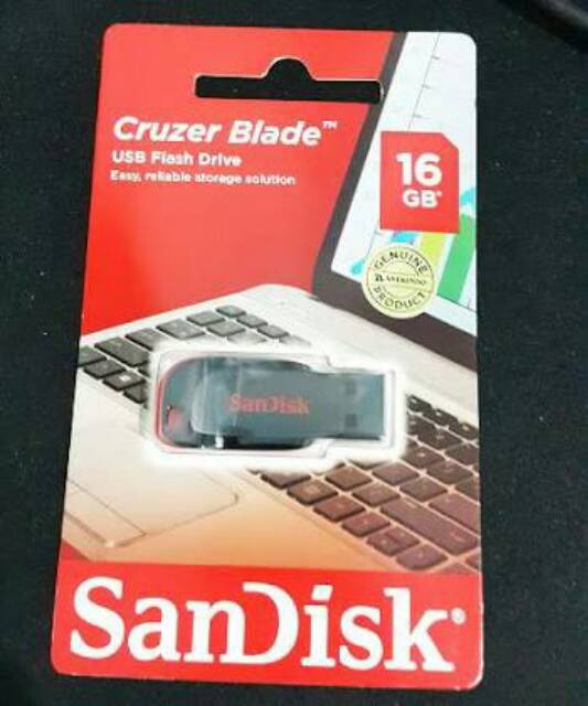 USB FLASHDISK SANDISK BLADE 16GB