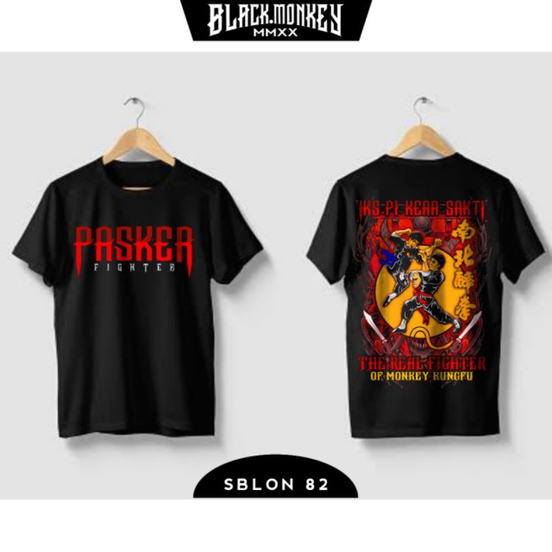 ⚫Kaos sablon82 PENCAK SILAT KERA SAKTI. pasker fighter, kaos distro pencak silat