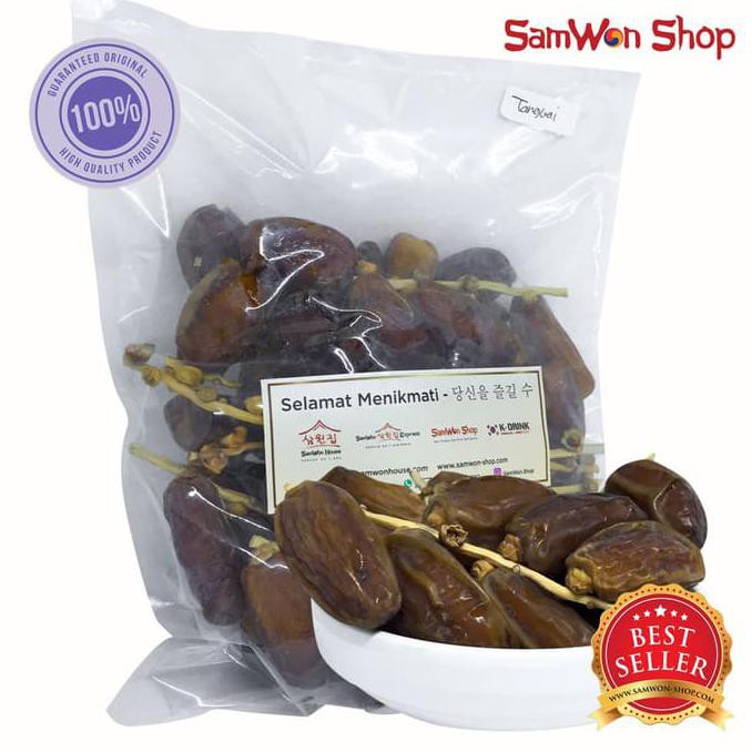 

Kualitas Terbaik Kurma Tangkai Samwon Manis Original Import Tunisia 500 Gram