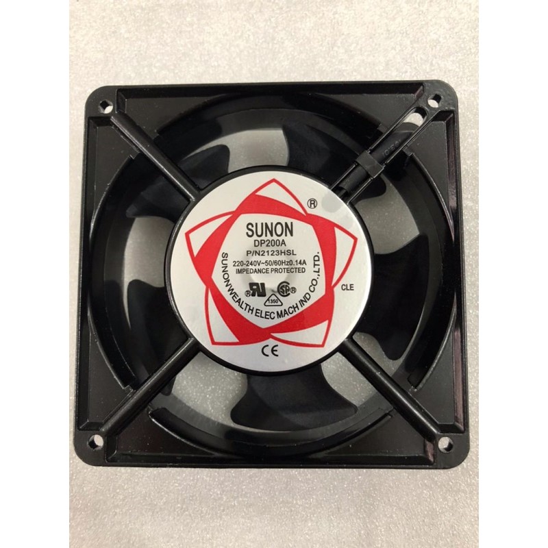 Fan AC 220V 12cm 220 volt 12x12 Sunon