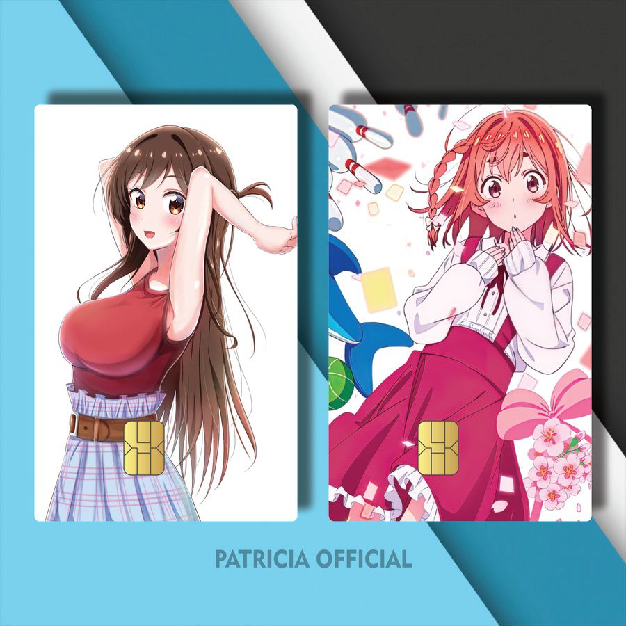 

41-60 GARSKIN KARTU ANIME MANGA RENT A GIRLFRIEND IJRK8/G8PPF/ CASING KARTU CUSTOM ANIME MINI YAEMORI RENT A GIRLFRIEND / ATM POPULER / STIKER KARTU ATM POPULER / STIKER KARTU ATM BRI STIKER / KARTU KREDIT COVER CARD TAHAN AIR KEREN