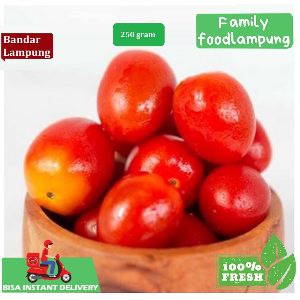 

Tomat Manis Conventional 250 gram Family Food Lampung