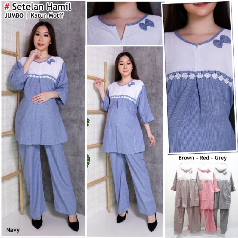 BAJU HAMIL UKURAN JUMBO UKURAN XXL LD 120