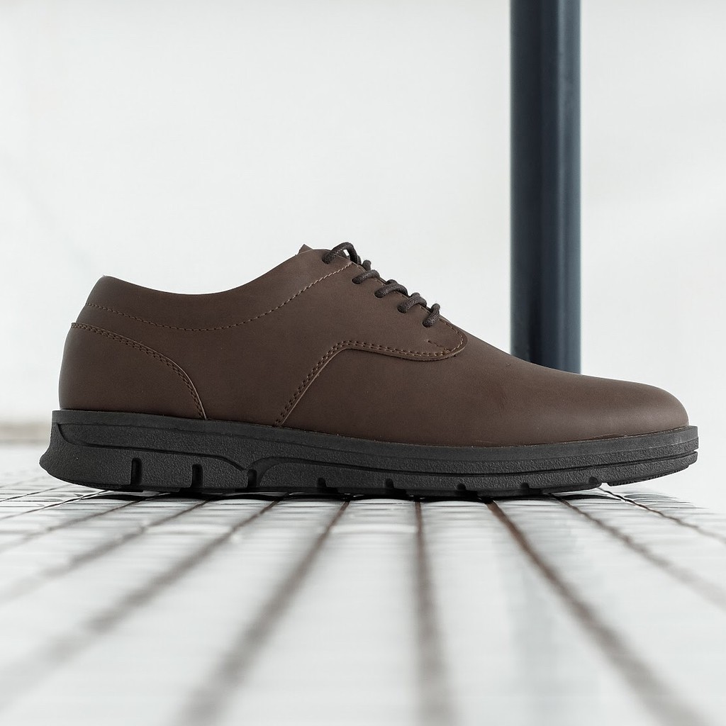 ARFA BROWN |FORIND x Besic| Sepatu Kasual Original Santai Formal Kerja Kuliah Pria/Cowok/Men Ori New