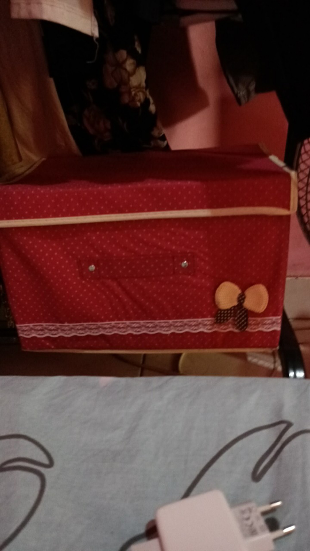 Tempat Penyimpanan Baju Mainan Ukuran Kecil Dan Besar Storage Bag 2 In 1 Box Organizer