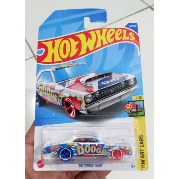 hotwheels 68 DODGE DART  hijau HW SPEED GRAPHICS