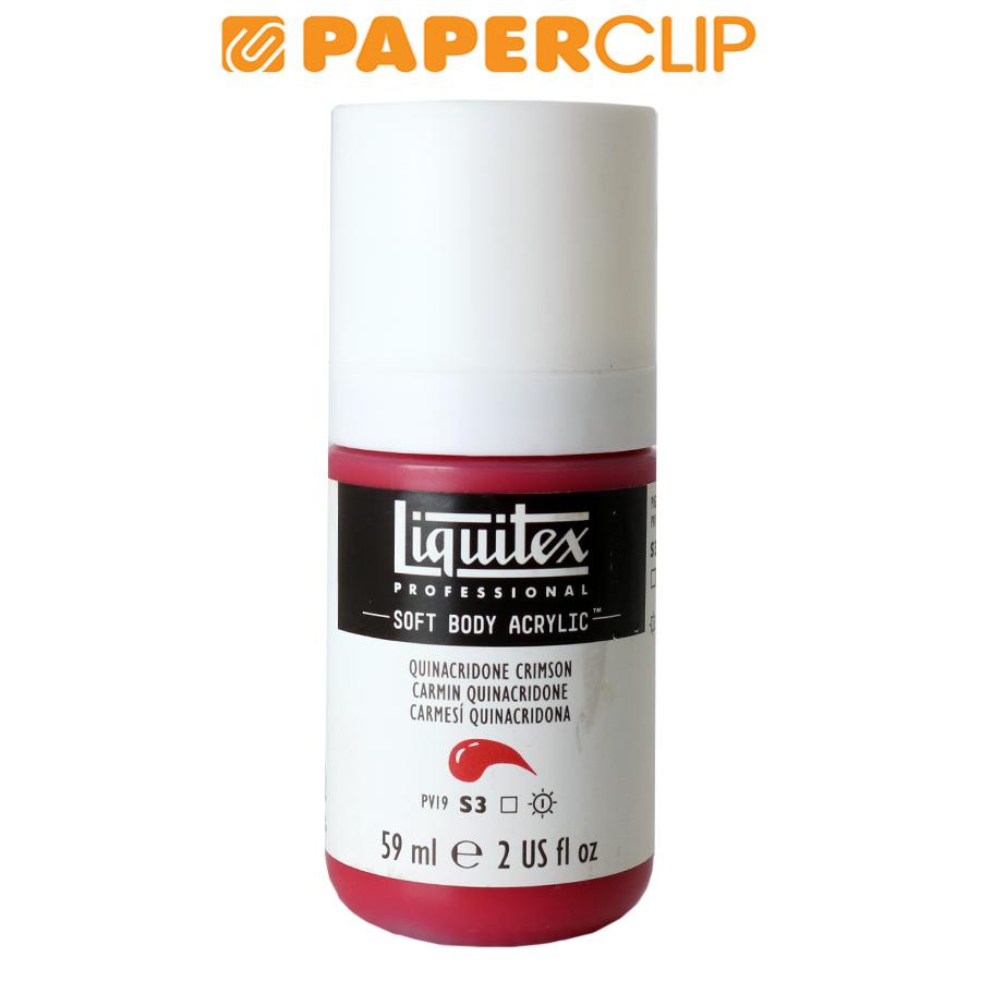 

ACRYLIC SOFT BODY LIQUITEX 1959110 QUINACRIDONE CRIMSON