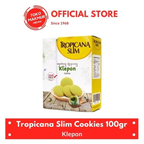 

TROPICANA SLIM KLEPON COOKIES 100GR