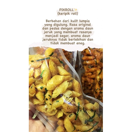 

PIKROLL (keripik roll)✨