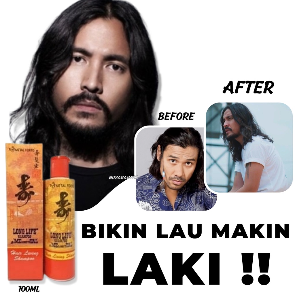 Shampo Penumbuh Rambut Cepat Panjang / Shampo Metal Pemanjang Rambut / Sampo Metal Pelurus Rambut