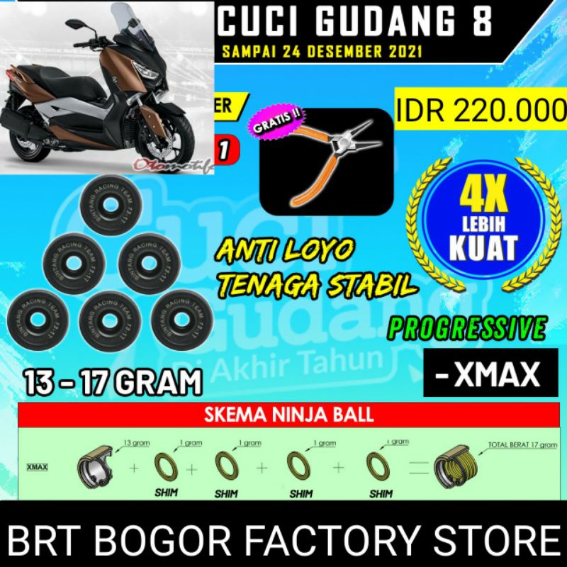 ROLLER NINJA BALL BRT XMAX ROLER SUPER NINJA BAL BRT LOLER NINJA BAL XMAX GRATIS TANK BISA SETING SENDRI