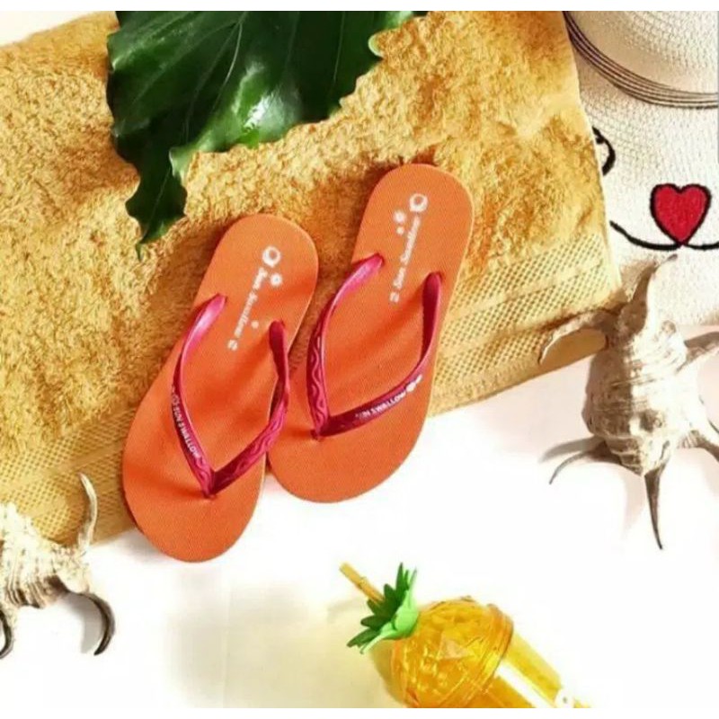 Sandal Sun Swallow Nice Ladies Pop Full Warna Sendal Karet Nyaman