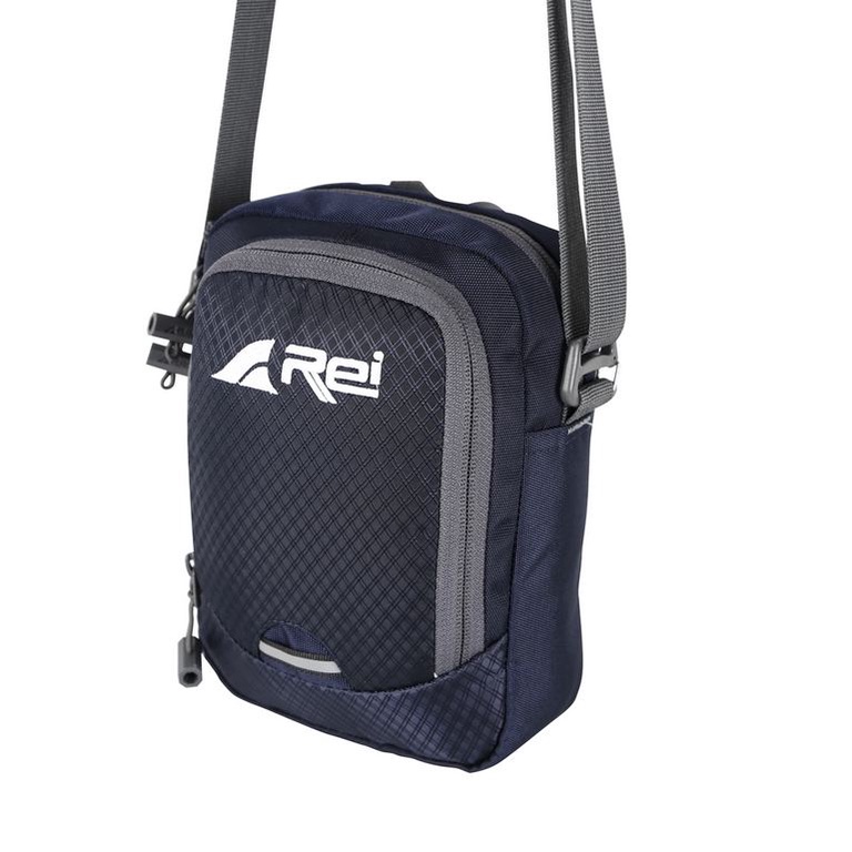 TAS TRAVEL POUCH REI AREI  MERBABU MOUNTAIN X1 + RC TAS SELEMPANG PRIA