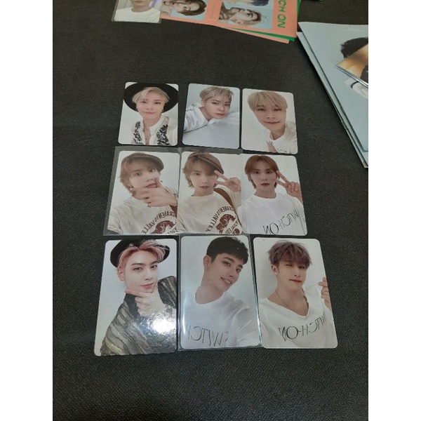 PHOTOCARD SWITCH ON OFFICIAL CHA EUNWOO, MOONBIN, ROCKY, MJ, JINJIN