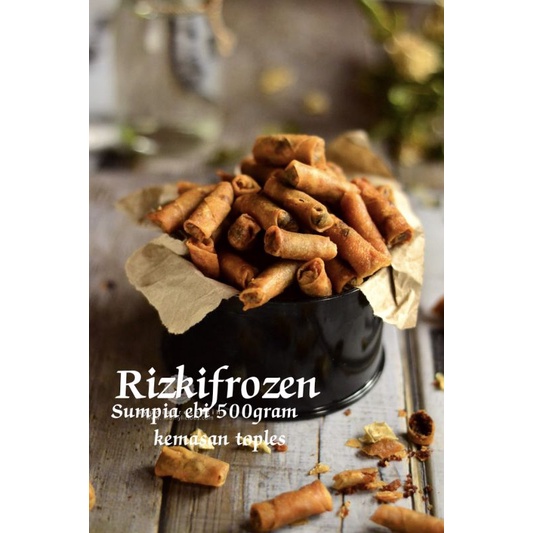 

SUMPIA EBI 500GRAM KEMASAN TOPLES