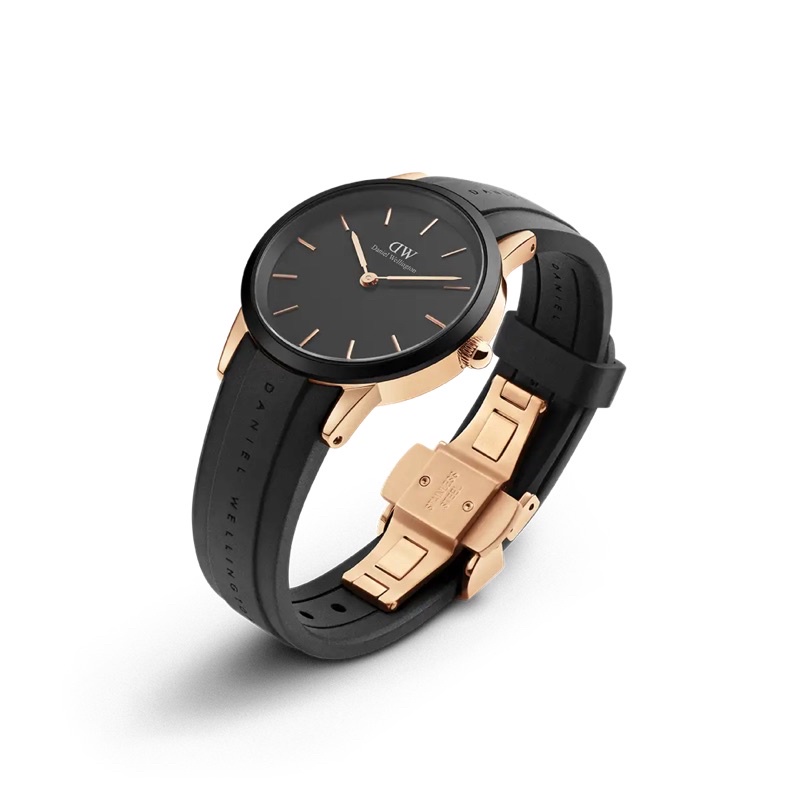 [100% ORIGINAL] Jam Tangan Pria Daniel Wellington Icon Motion Rubber Strap