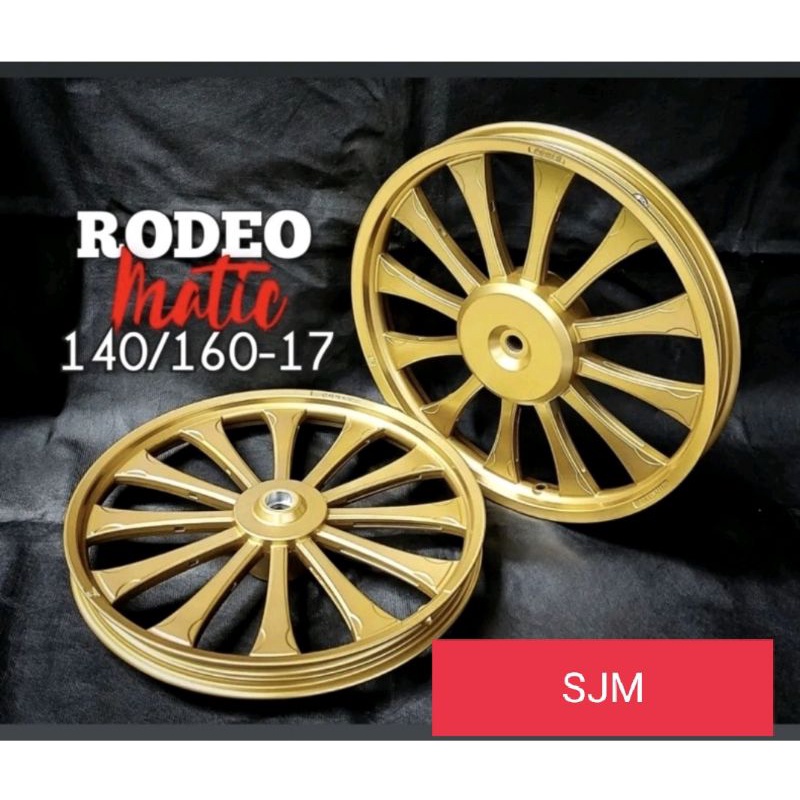 Velg POWER RODEO Ring 17 beat Scoopy Vario 110 Spacy Vario 125 Vario 150 velg racing ring 17 matic H