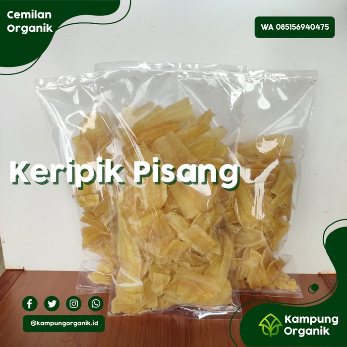 

Kripik Pisang Original Crispy dan Gurih