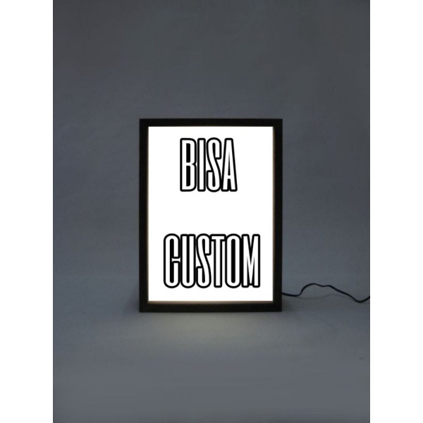 CUSTOM NEON BOX ACRYLIC