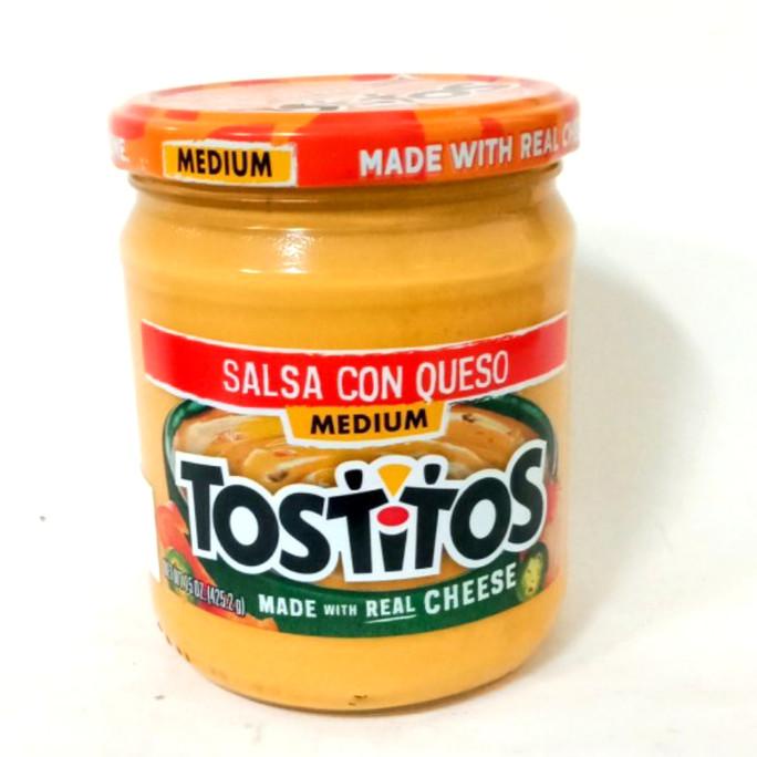 

/////] TOSTITOS SALSA CON QUESO Medium 425 gr / Saus Keju