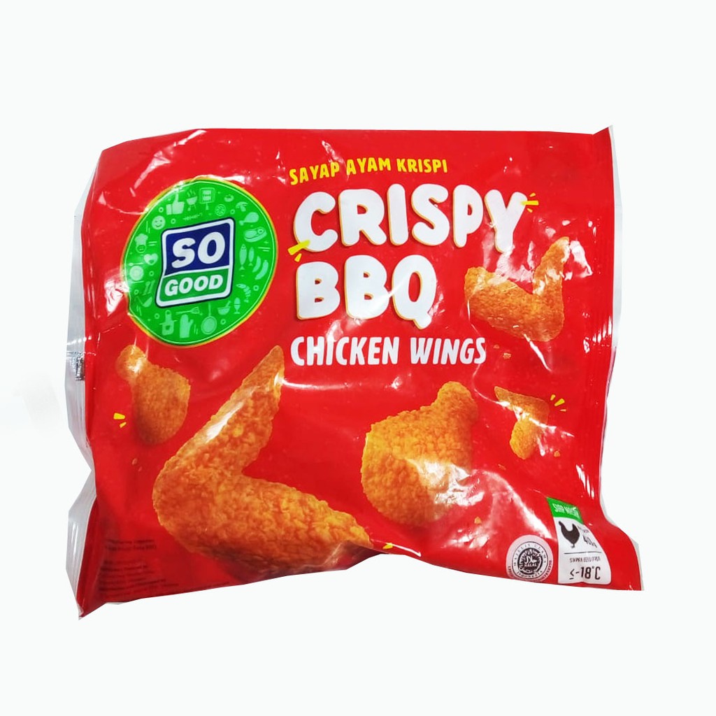 

SO GOOD CRISPY BBQ CHICKEN WINGS 400GR