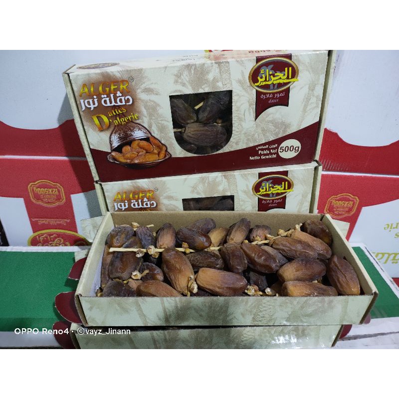 kurma tangkai alger dates kemasan 500 gr/kurma tangkai 500gr