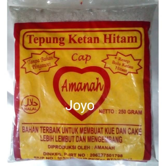 

Tepung Ketan hitam