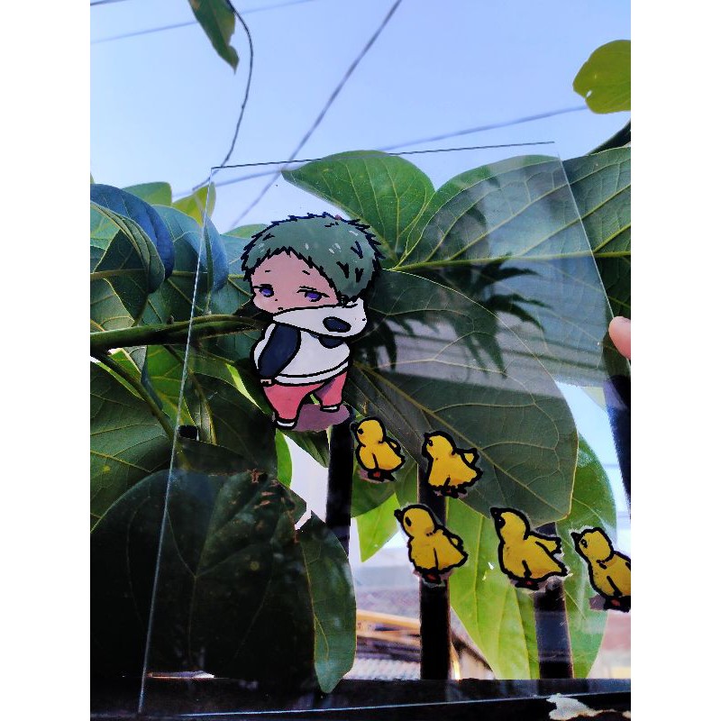 Anime Painting A5 Acrylic (Custom) (1 Character)