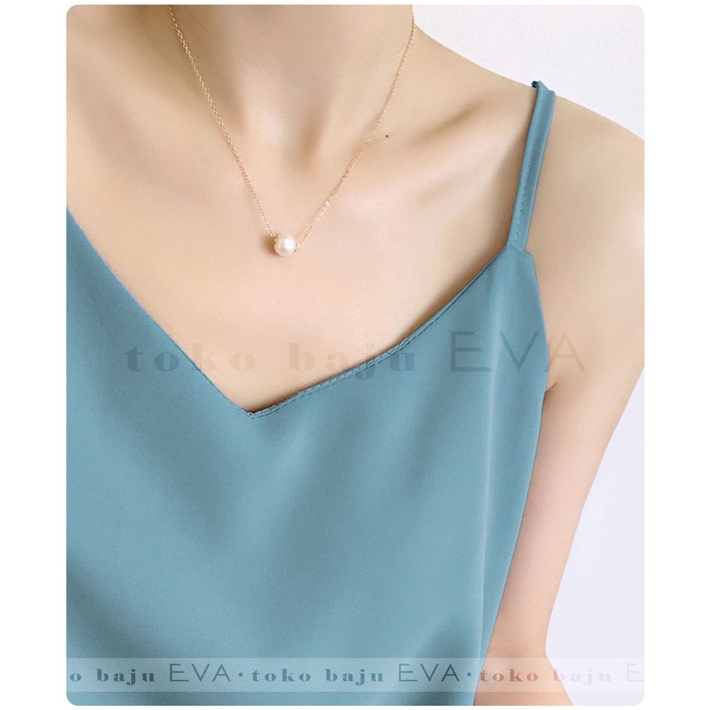 Tank Top Polos Wanita Bahan Mosscrepe Premium-3